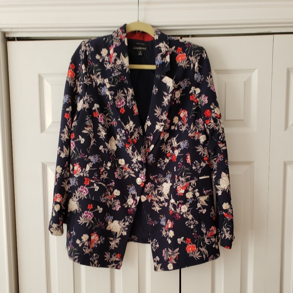Floral Lane Bryant Blazer